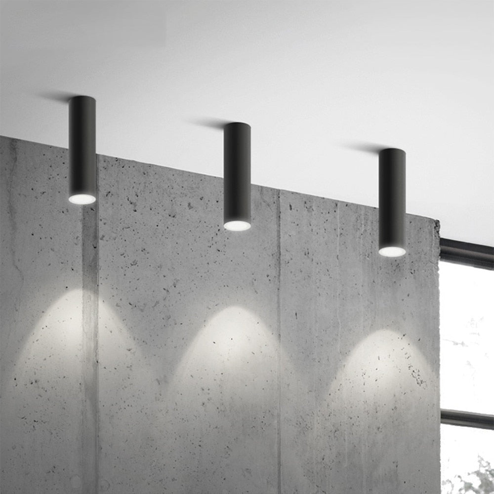 Opbouw LED COB Downlight Plafondlamp 75MM-400MM Modern Design Voor Woonkamer En Keuken 110V/220V