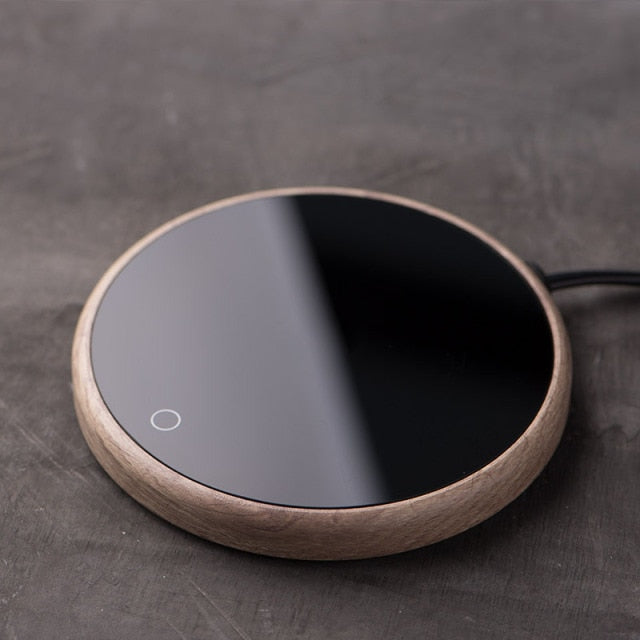 Keramische Mokverwarmer met Temperatuurregeling - Smart Coaster voor Warme Koffie, Thee en Drankjes - Auto-Uitschakeling en Waterdicht