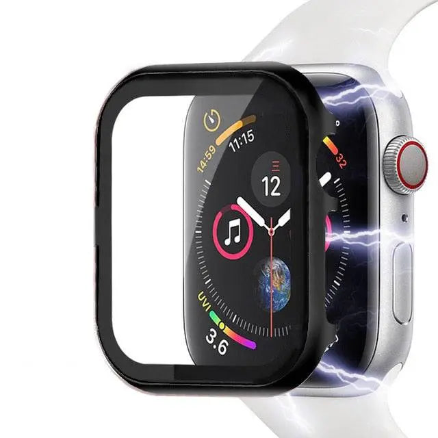 Beschermhoes Roestvrij Staal Smartwatch 45mm 41mm Schermbeveiliging Krasbestendig Stijlvol Design Horloge Accessoire