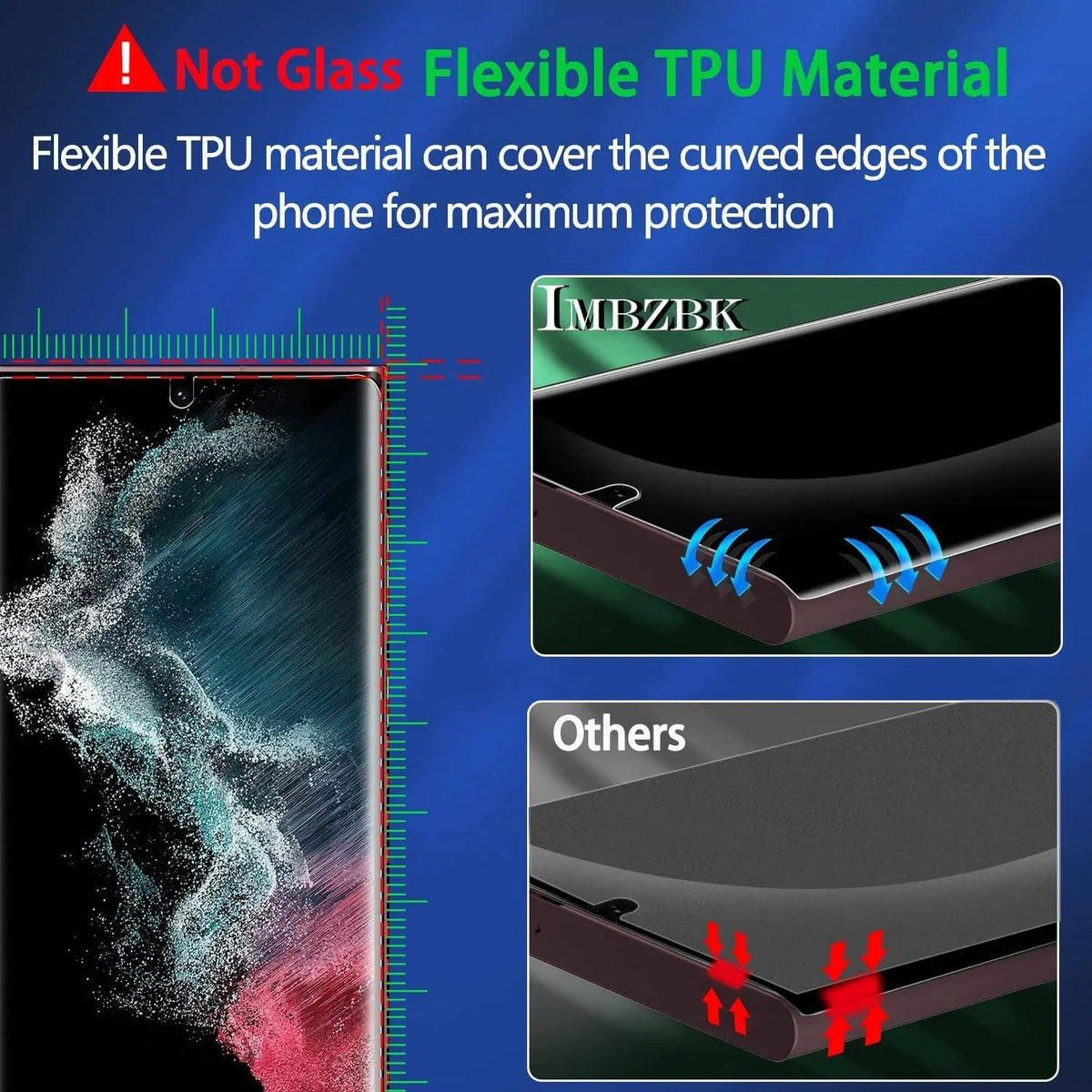 Privacy Screenprotector Gehard Glas Samsung Galaxy S22 Ultra Plus met Zijhoek Bescherming voor Smartphone