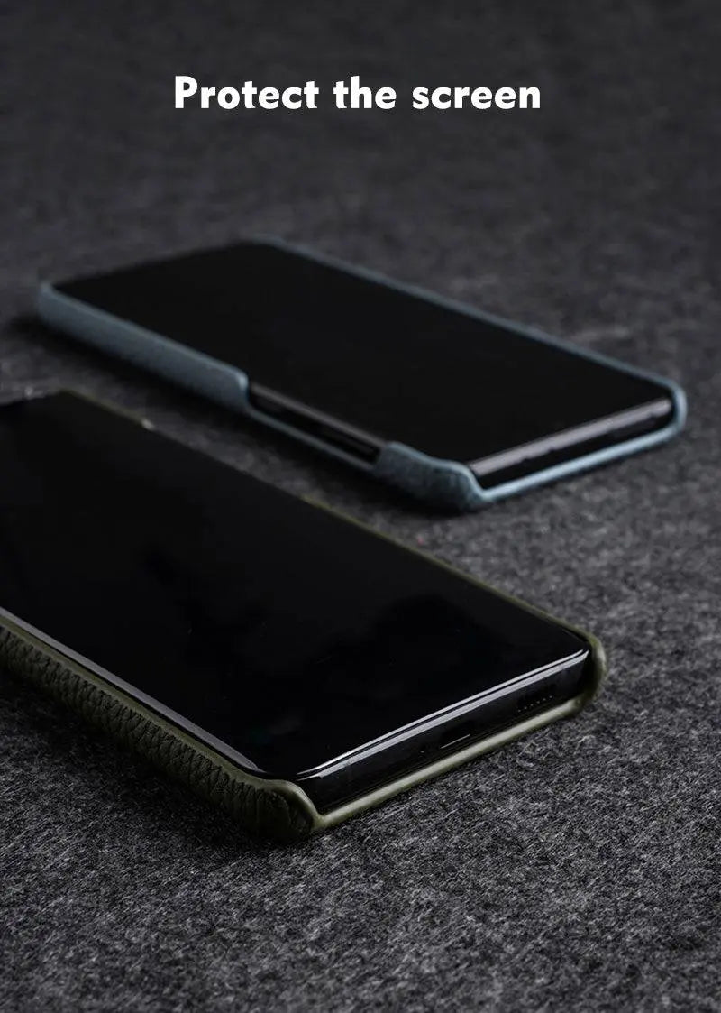 Lederen Telefoonhoesje met Kaartvakjes voor Samsung Galaxy S22 S21 S20 Ultra Plus Stijlvolle Bescherming