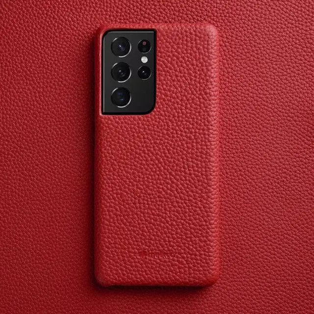 Lederen Telefoonhoesje met Kaartvakjes voor Samsung Galaxy S22 S21 S20 Ultra Plus Stijlvolle Bescherming