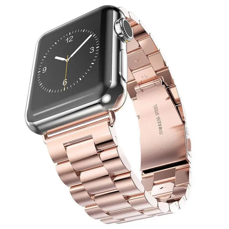Stalen Schakelband Smartwatch 42mm 46mm 49mm Polsband Verstelbaar Metaal Horloge Accessoire Universal