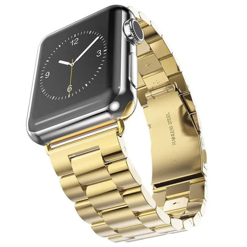 Stalen Schakelband Smartwatch 42mm 46mm 49mm Polsband Verstelbaar Metaal Horloge Accessoire Universal
