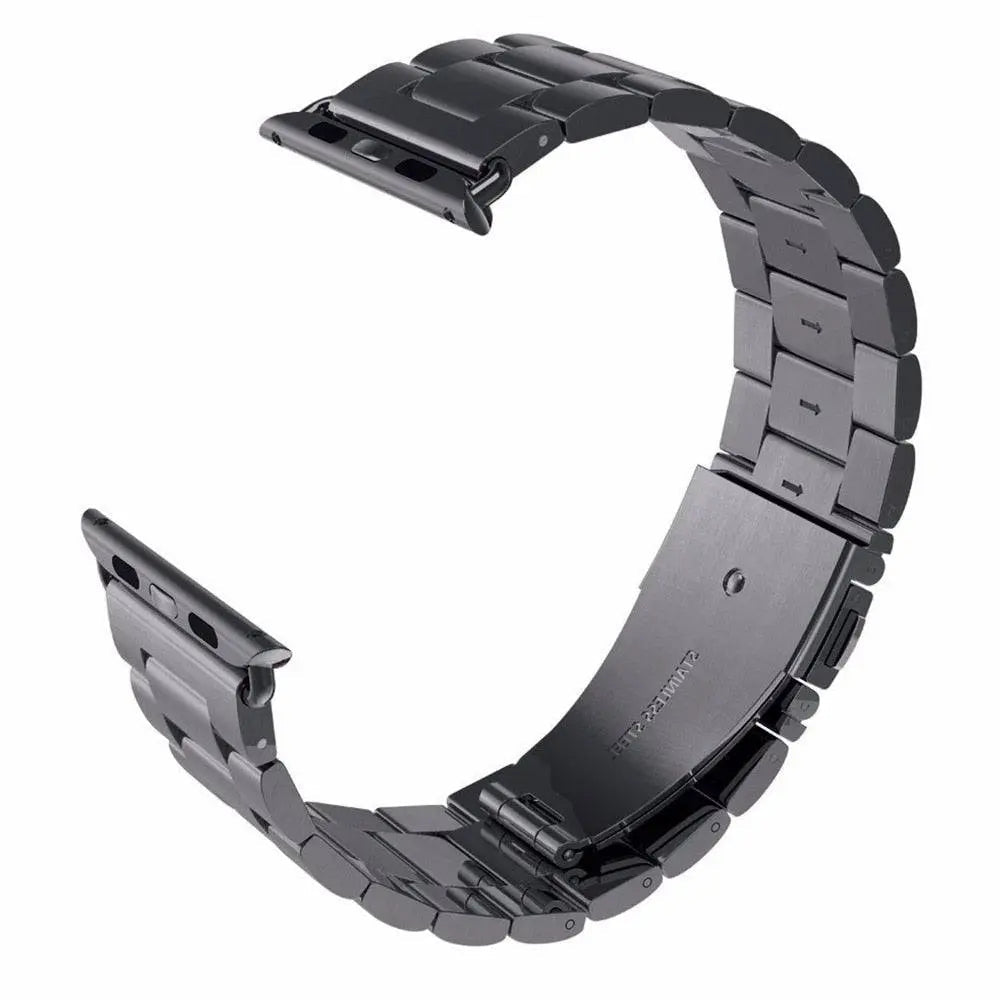 Stalen Schakelband Smartwatch 42mm 46mm 49mm Polsband Verstelbaar Metaal Horloge Accessoire Universal