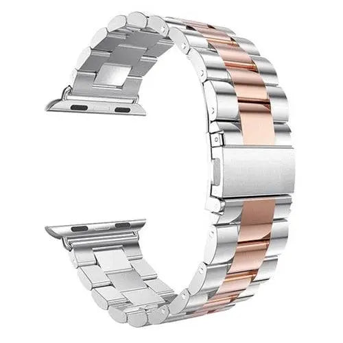 Stalen Schakelband Smartwatch 42mm 46mm 49mm Polsband Verstelbaar Metaal Horloge Accessoire Universal