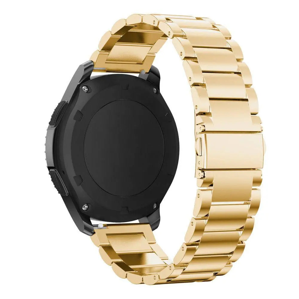 Roestvrijstalen Smartwatch Bandje 18mm 20mm 22mm 23mm Verstelbaar Metalen Horlogeband Premium Universeel