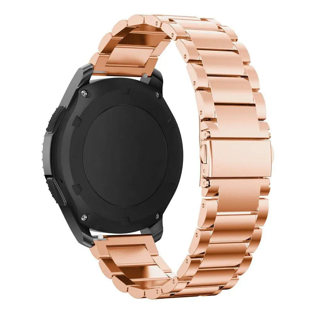 Roestvrijstalen Smartwatch Bandje 18mm 20mm 22mm 23mm Verstelbaar Metalen Horlogeband Premium Universeel