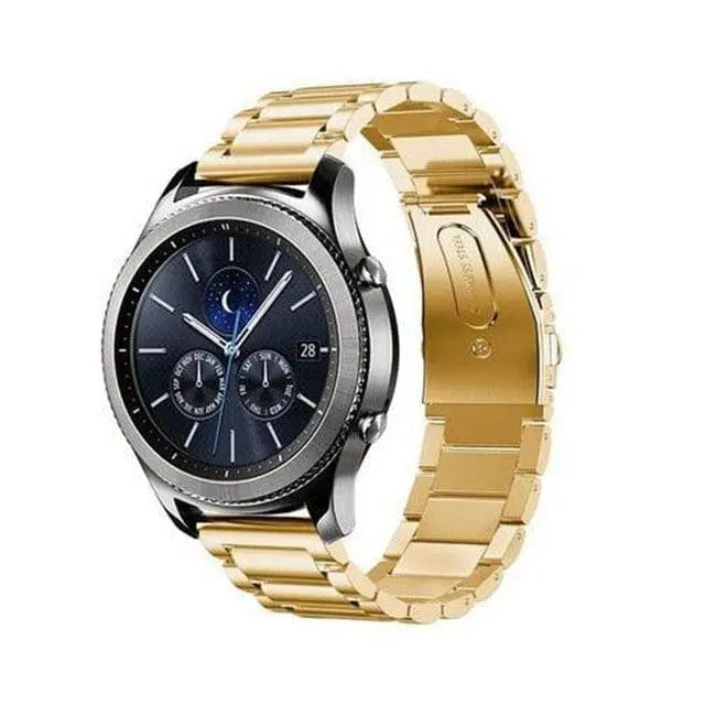Roestvrijstalen Smartwatch Bandje 18mm 20mm 22mm 23mm Verstelbaar Metalen Horlogeband Premium Universeel