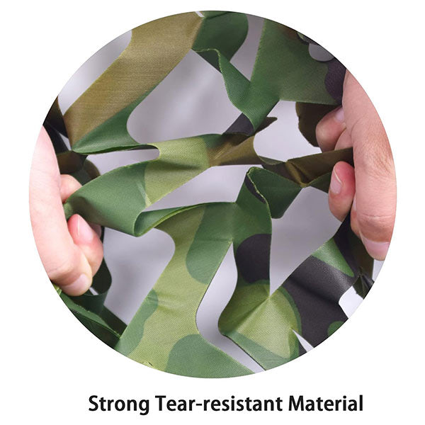 Camouflage Net Nylon Schaduwdoek voor Outdoor Camping Tuin Decoratie Opvouwbaar Meerdere Maten Beschutting