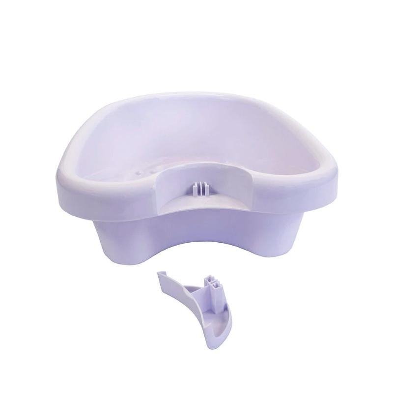 Voetenbad Ergonomisch ABS 12 Liter Wit Draagbaar Wellness Thuisspa Salon Pedicure Voetmassage Ontspanning
