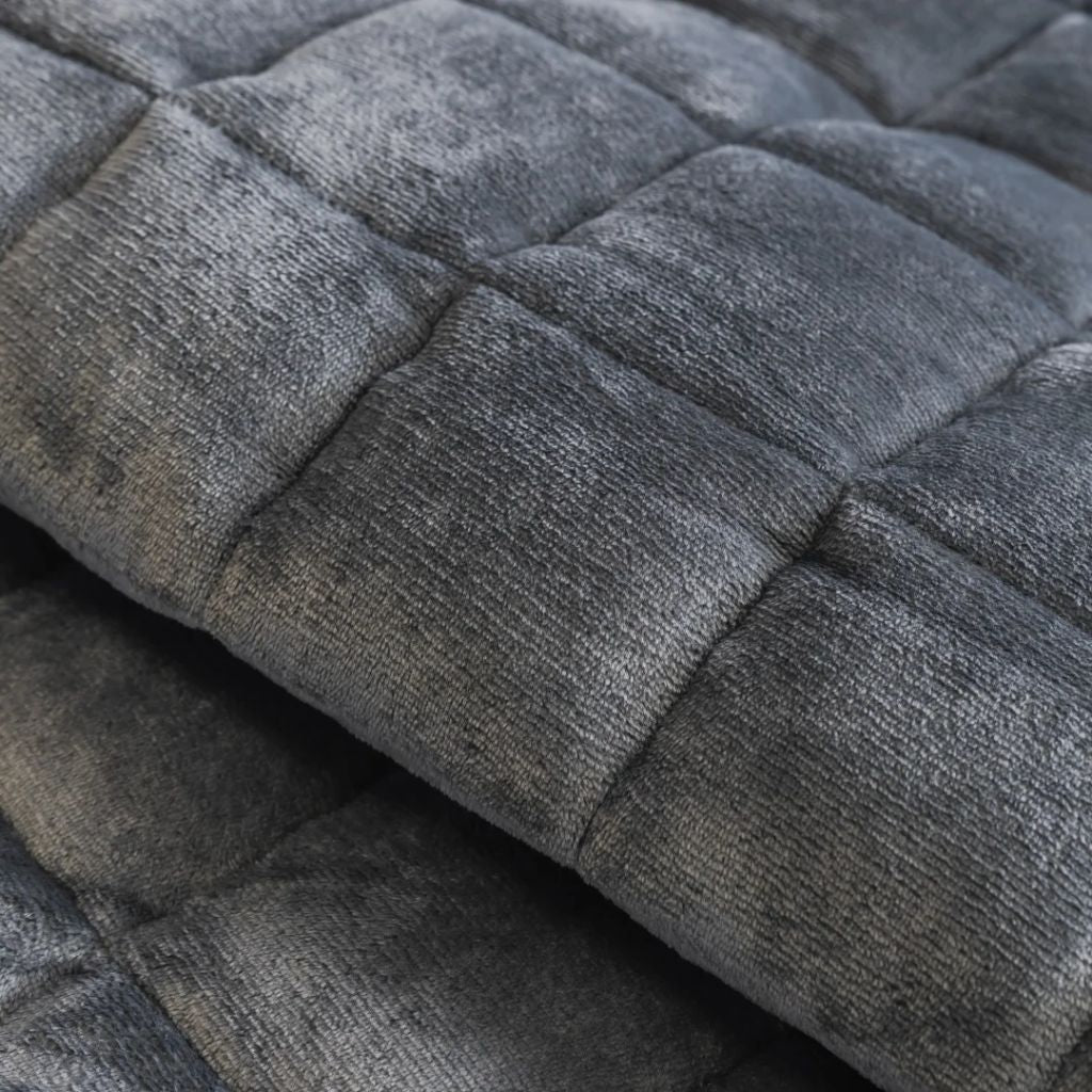 Doorgestikte Bankhoes Antislip Krasbestendig Huisdieren Beschermer 70-240cm Microfiber Donkergrijs Bruin