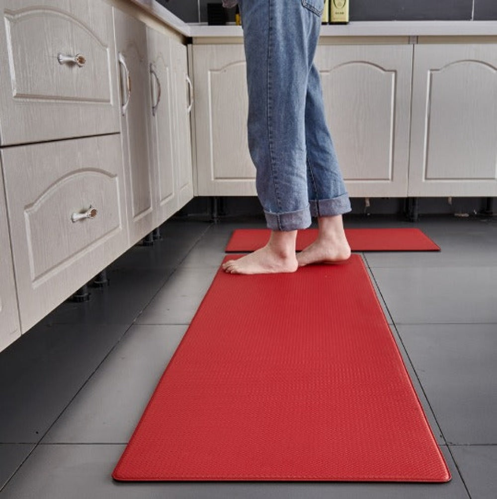 Comfortmat voor Keuken - Anti-Vermoeidheid Mat - Antislip & Ergonomisch - Keukenvloermat PVC - Voor Lange Sta-Uren