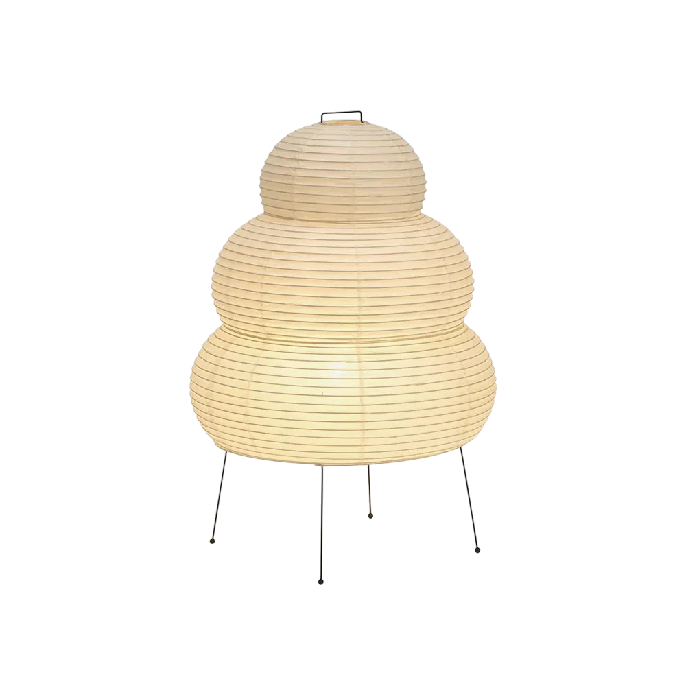 Vloerlamp Rijstpapier Ø40cm Wolkvormig Warm Wit 3000K Scandinavisch Design Sfeervolle Interieurverlichting