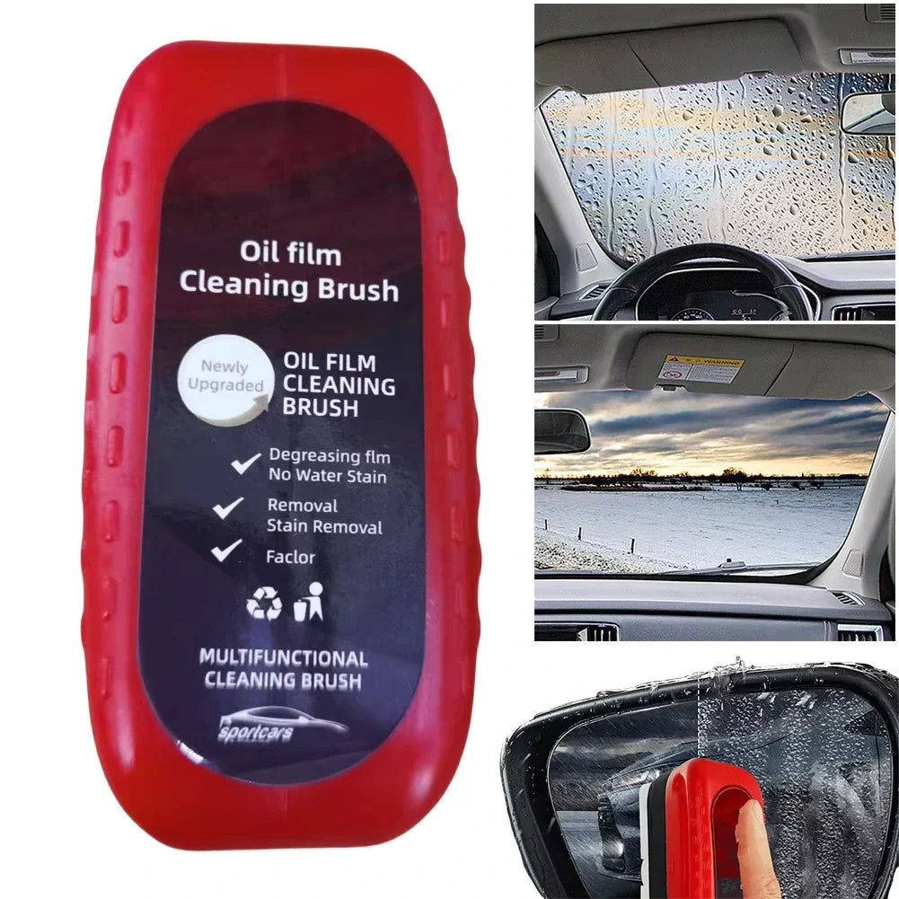 Auto Raamreiniger voor Vetvrij Helder Zicht - Spons met Hydrofobe Coating
