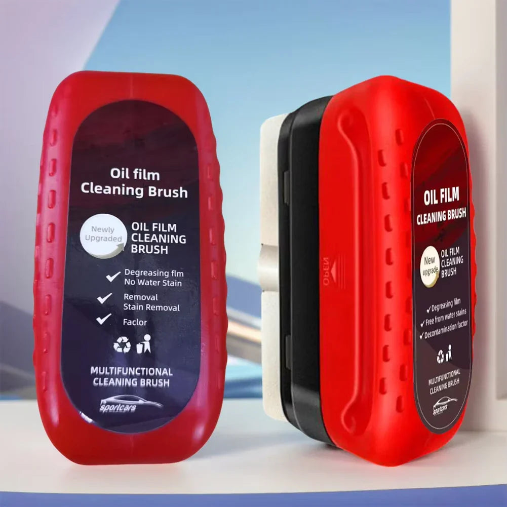 Auto Raamreiniger voor Vetvrij Helder Zicht - Spons met Hydrofobe Coating