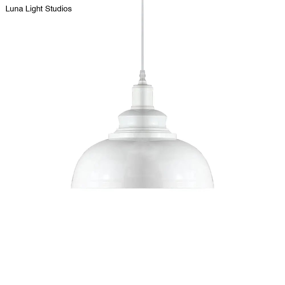 Metalen Hanglamp Kom Roestiek Industrieel E26/E27 Eetkamer Plafondverlichting Zwart Wit Roest Woonkamer