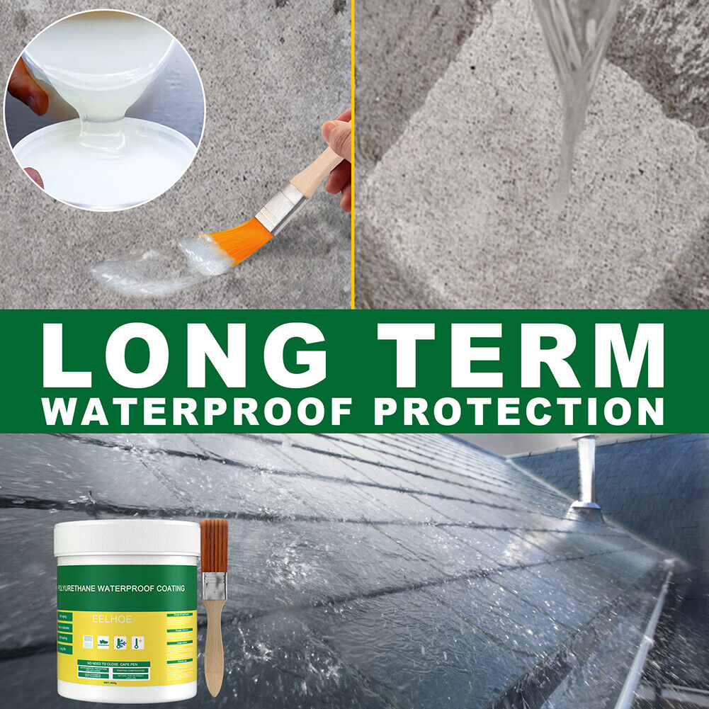 Waterafstotende Coating Spray - Transparante Transparante Beschermlaag voor Daken Balkons Muren Tegels