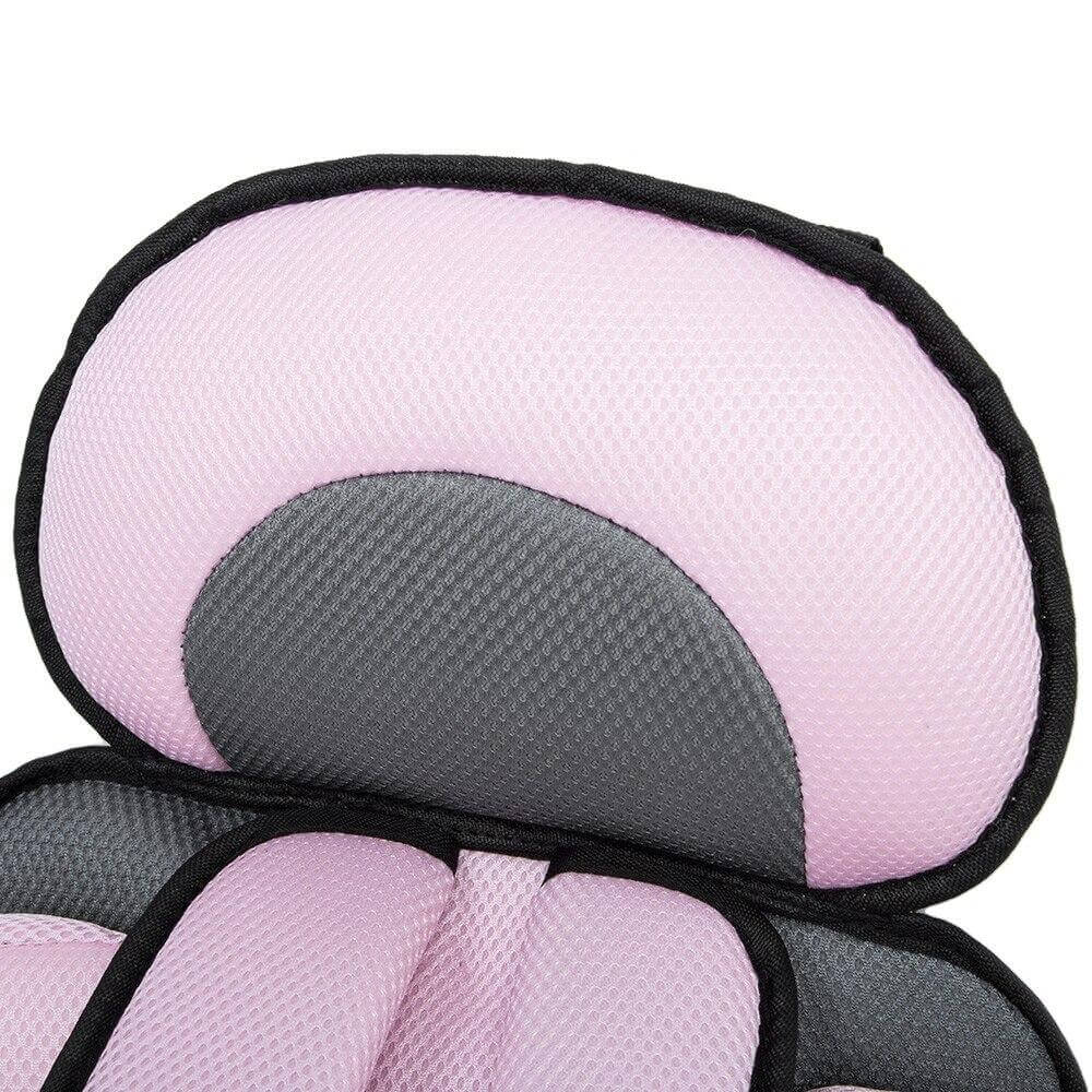 Kinderzitje Tweede Auto ISOFIX Verstelbaar 5-Punts Gordel Ademend Mesh