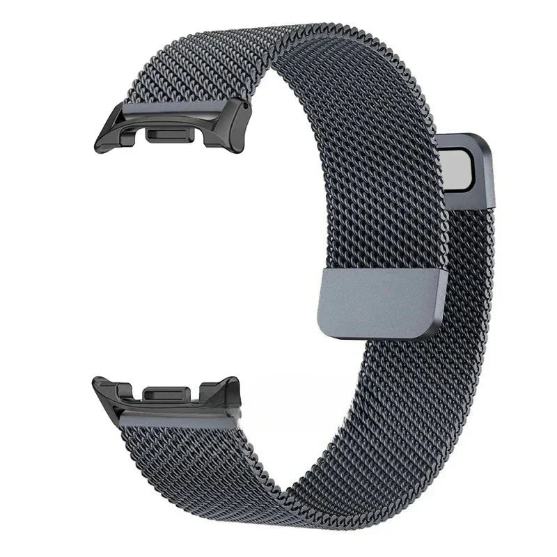 Milanese Mesh Horlogeband Magnetisch Roestvrij Staal Smartwatch Verstelbaar Ademend Polsband Universeel