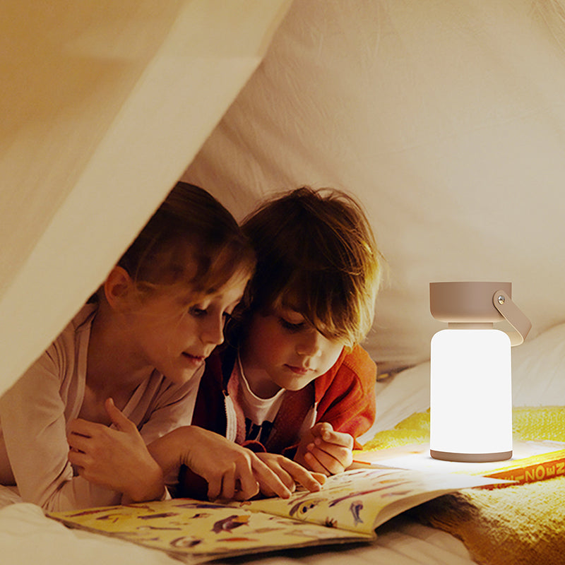 Draagbare LED Tafellamp Cilinder - Waterdicht Modern Design Oplaadbaar USB