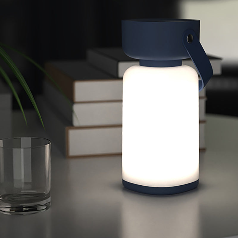 Draagbare LED Tafellamp Cilinder - Waterdicht Modern Design Oplaadbaar USB