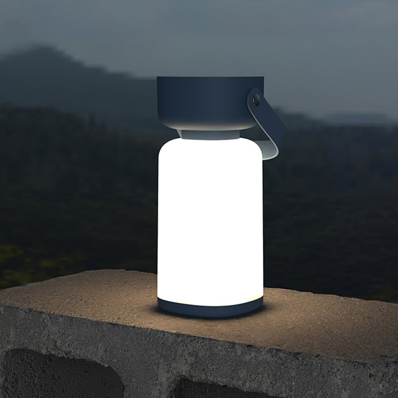 Draagbare LED Tafellamp Cilinder - Waterdicht Modern Design Oplaadbaar USB