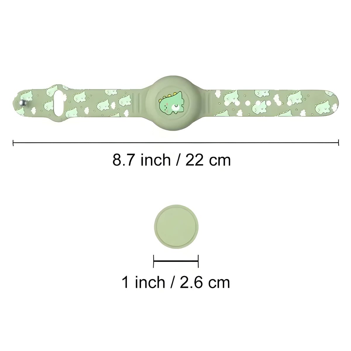 Siliconen Kinderarmband met Tracker-houder | Verstelbaar Sportarmband Speelse Designs