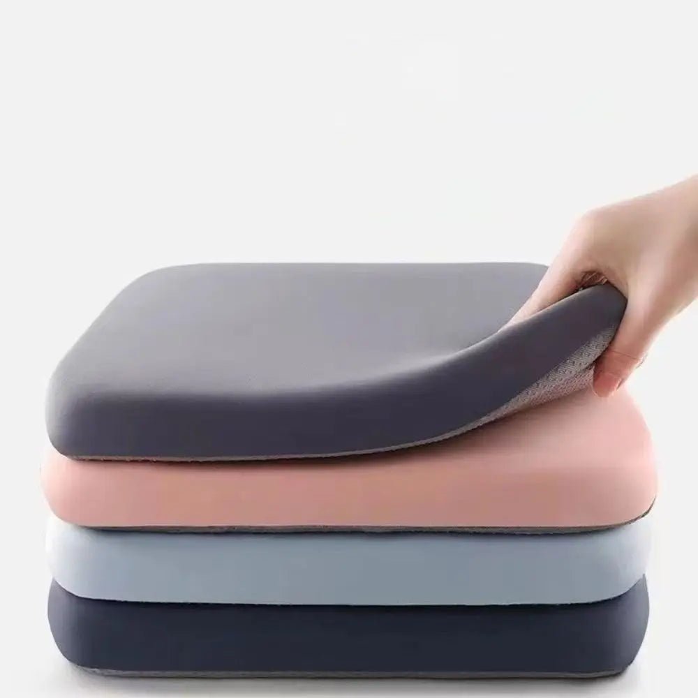 Ergonomisch Zitkussen met Antislip Onderkant Vormvaste Geheugenschuim Vulling voor Auto Kantoor Thuis Optimaal Comfort