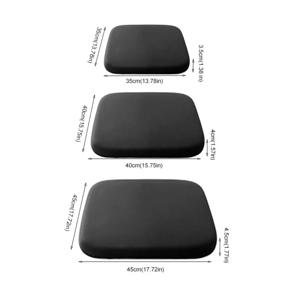 Ergonomisch Zitkussen met Antislip Onderkant Vormvaste Geheugenschuim Vulling voor Auto Kantoor Thuis Optimaal Comfort