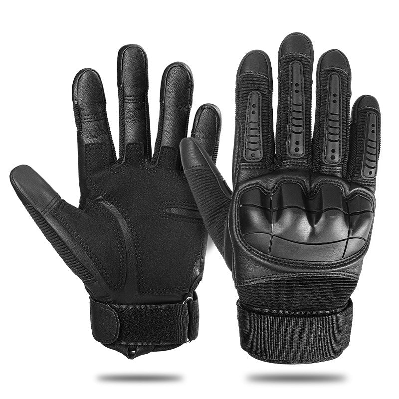 Tactiele Sporthandschoenen Touchscreen Microvezel PU-Leer Antislip voor Outdoor Motor Fietsen Training