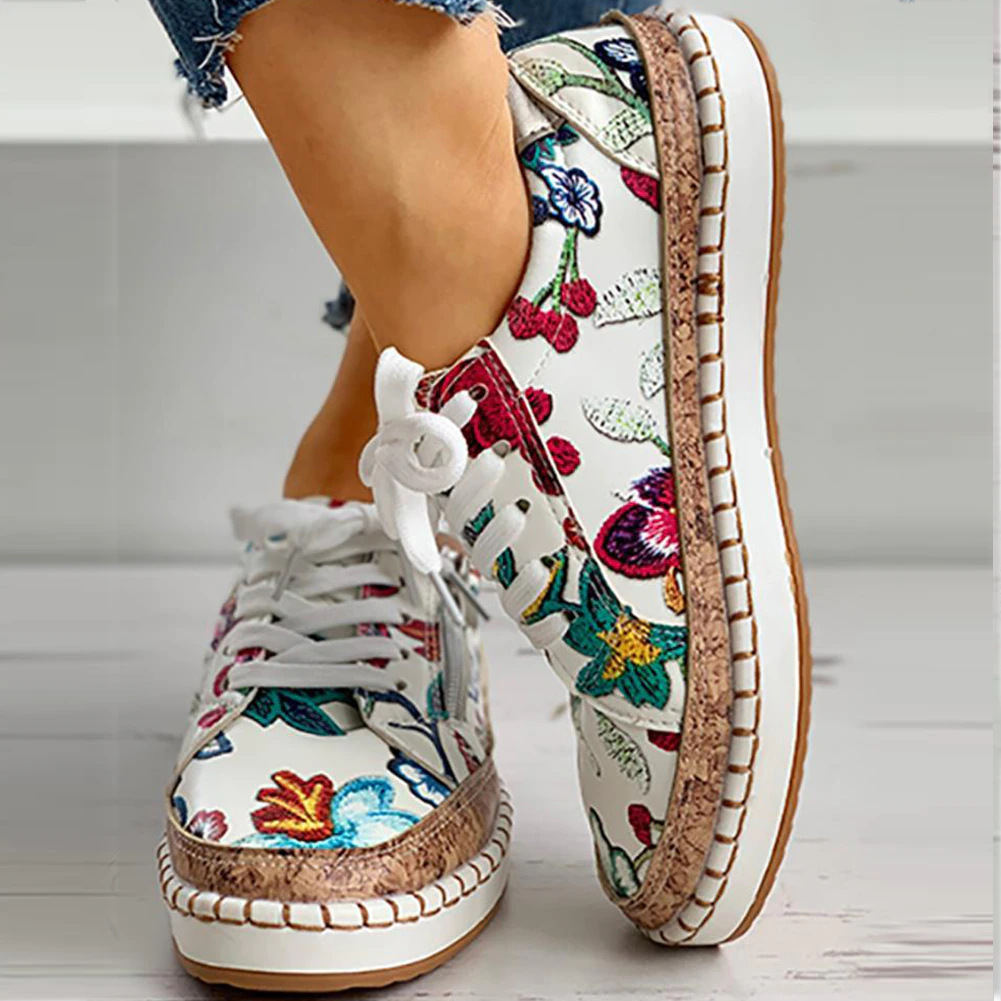 Dames Instapschoen Ergonomisch Ademend Antislip Dubbele Demping Casual Loafer Comfortabel EU 35-43 Dagelijks