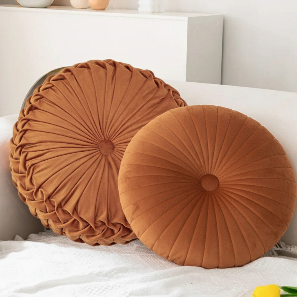Decoratief Kussen - Zacht Structuurtextiel in Frisse Kleuren voor Bank en Bed