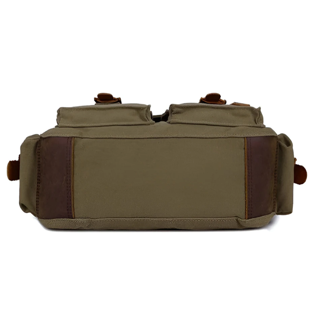 Canvas Crossbody Tas voor Heren - Ruim & Sterk - Ideaal voor Dagelijks Gebruik & Outdoor