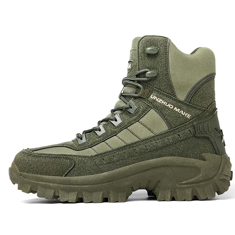 Waterdichte Werkschoenen Hoog met Antislip Zool Versterkte Enkel en Steunzool voor Outdoor Bouw Tuin