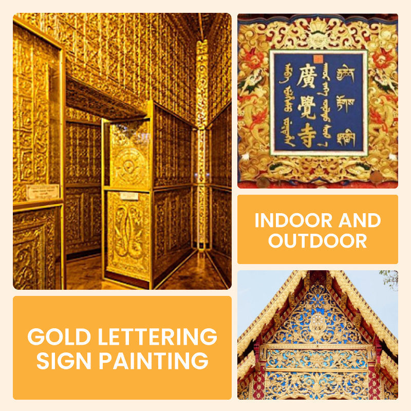 Metallic Verfafwerking Goud & Zilver 200g Waterbasis voor Decoratie Meubels Muren DIY Projecten Wonen