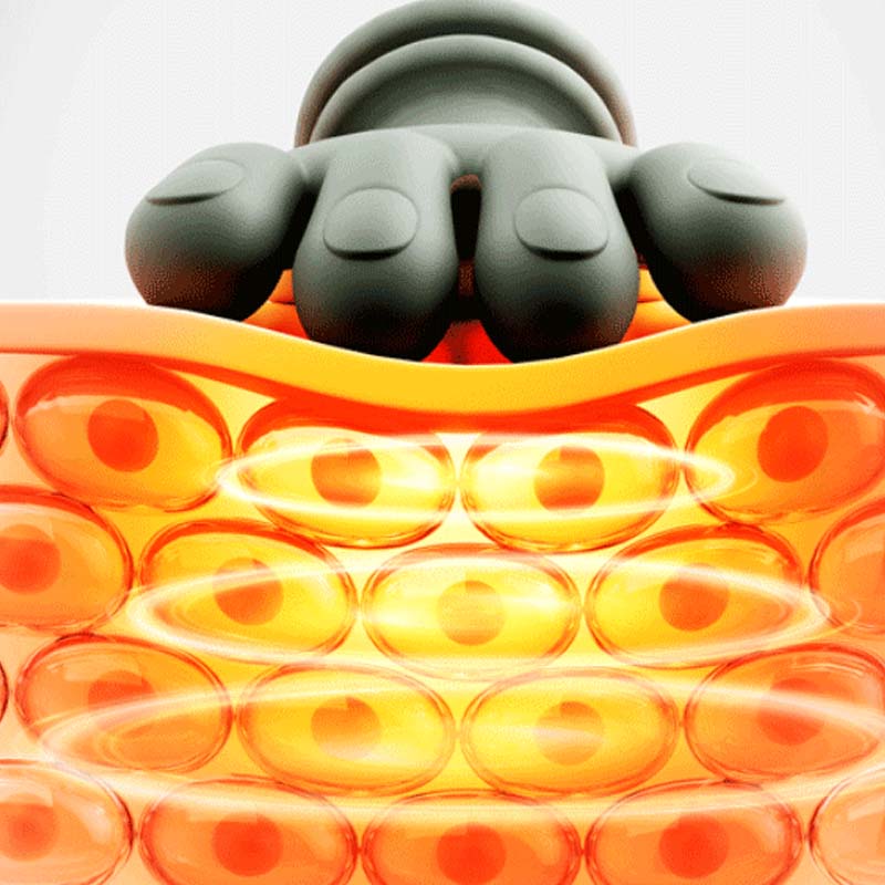 Shiatsu Massage Neksteun met Warmte voor Nek, Schouders en Rug - 3 Intensiteiten