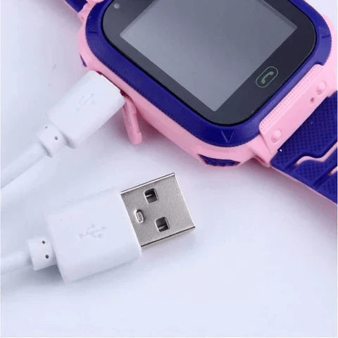 Kinder Smartwatch met GPS Tracking en Noodknop - Waterdicht en Schoolmodus