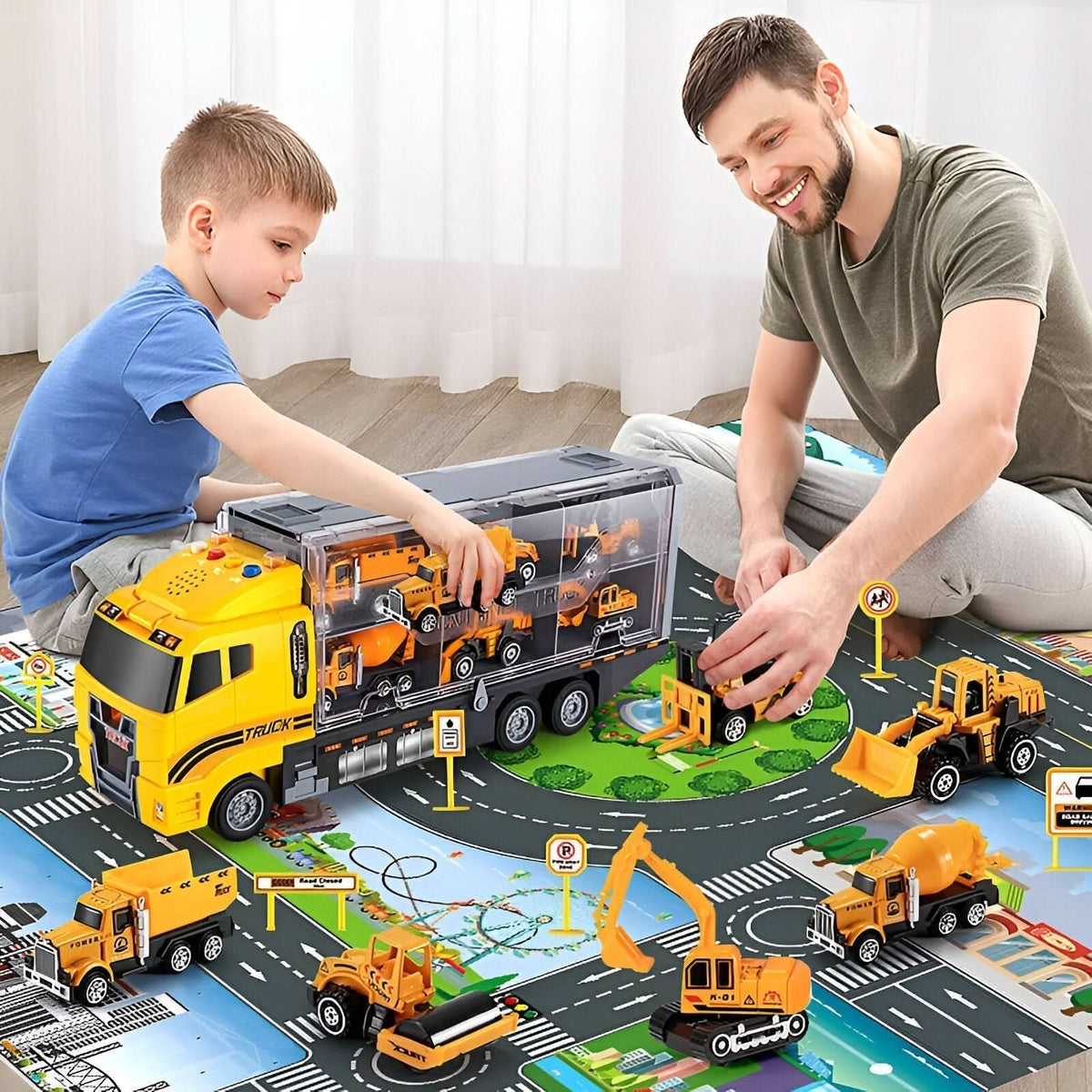 Constructieset met Gereedschap voor Kinderen vanaf 3 Jaar Creatief Bouwen Motoriek Leren Educatief Speelgoed