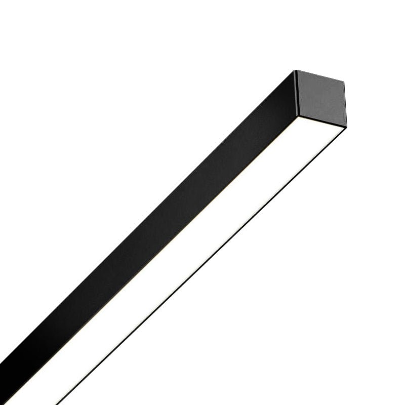 Moderne zwarte LED wandlamp met dubbele lichtstrip - minimalistische badkamer en hal verlichting 90 cm