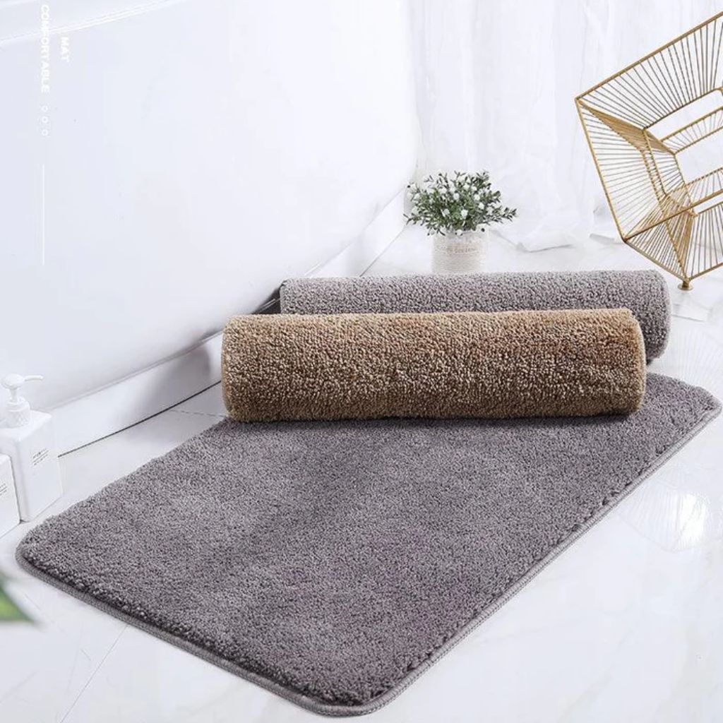 Badmat Microvezel Extra Zacht Antislip 40x60-60x160cm Badkamermat Douchemat Sneldrogend Vochtregulerend