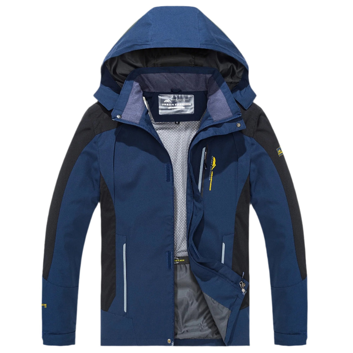 Waterdichte Outdoorjas Heren Winddicht Ademend Wandeljas Functioneel Outdoor Trek Meerdere Kleuren S-4XL