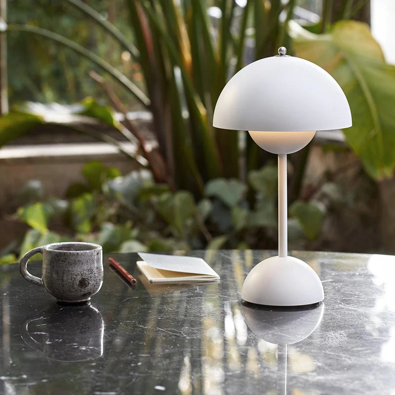 Tafellamp Draadloos Dimbaar LED Warm Licht Woonkamer Slaapkamer Oplaadbaar Sfeerlamp
