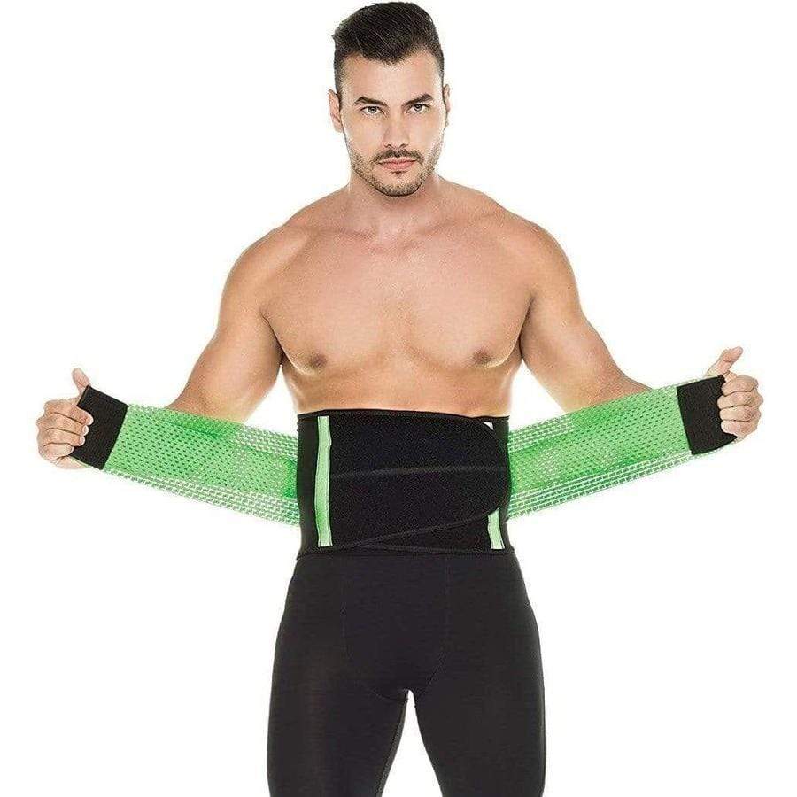 Afslankgordel Buiktrainer Heren Zweet Ondersteuning Thermoband Neopreen Sport Fitness Workout Sauna Effect