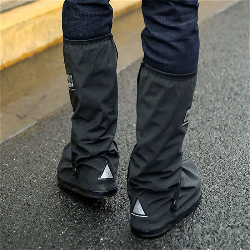 Waterdichte Overschoenen met Reflector Antislip Zool Regenbescherming Herbruikbare Schoenhoezen Outdoor