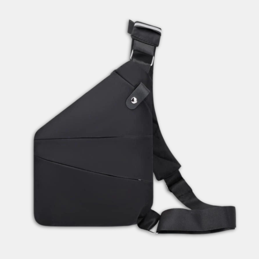 Beveiligde Crossbody Schoudertas met Verborgen Ritsen RFID Blokkering voor Dagelijks Gebruik Reizen Vrije Tijd