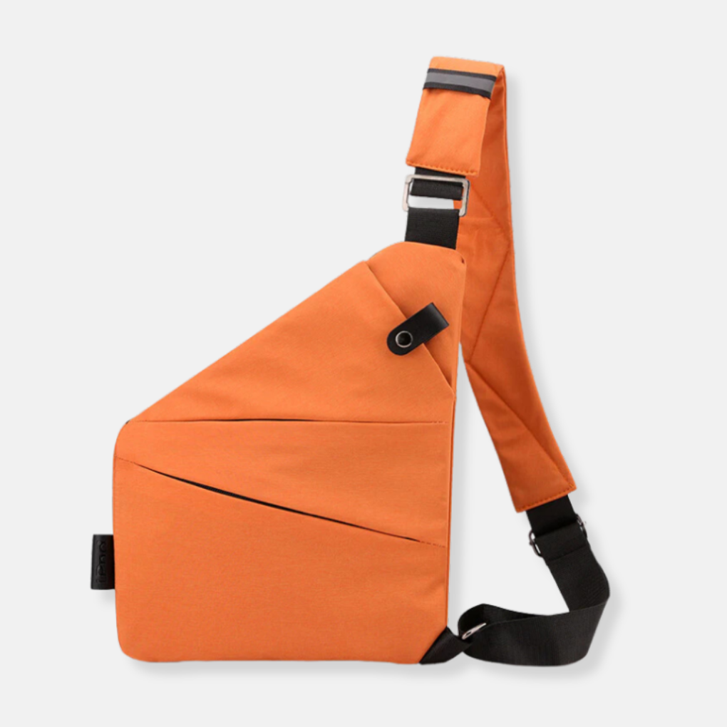 Beveiligde Crossbody Schoudertas met Verborgen Ritsen RFID Blokkering voor Dagelijks Gebruik Reizen Vrije Tijd