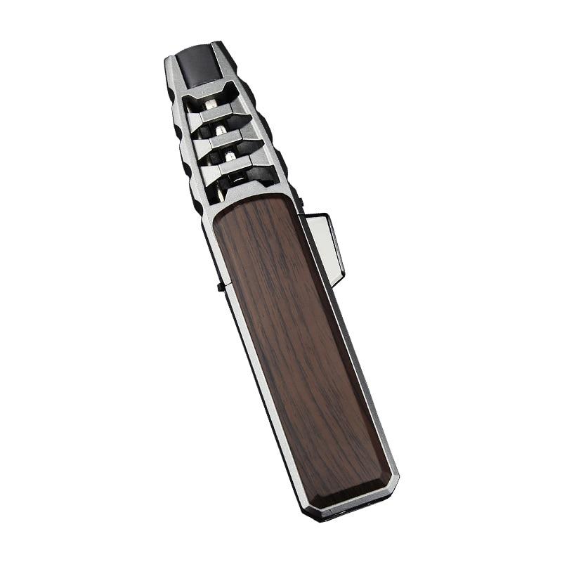 Windbestendige Torch Aansteker met Verstelbare Vlam 1300°C voor Outdoor BBQ Kampvuur Kaars Koken Camping