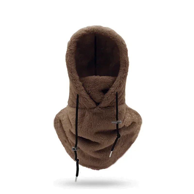 Sherpa Fleece Bivakmuts Winddicht Thermisch Skimas Verstelbaar Unisex Winteraccessoire voor Fietsen Outdoor