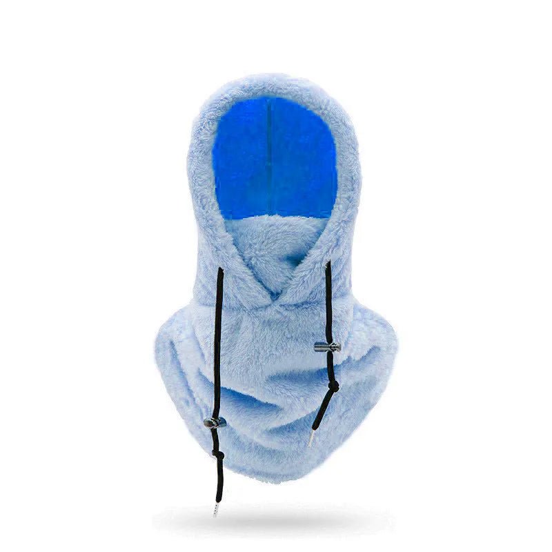Sherpa Fleece Bivakmuts Winddicht Thermisch Skimas Verstelbaar Unisex Winteraccessoire voor Fietsen Outdoor